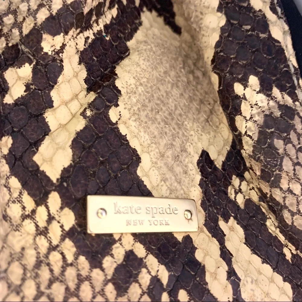 Kate Spade Handbag Anne Lafayette Snake